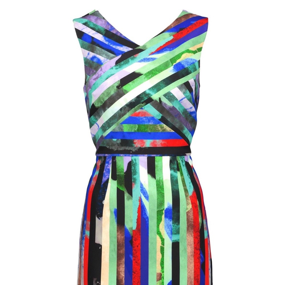 Milly multi colored dress